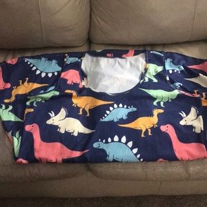 Dinosaur dress 2x